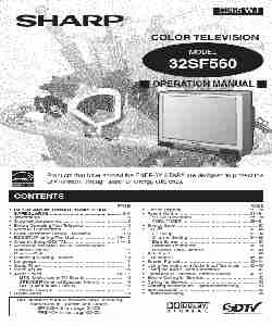 Sharp CRT Television 32SF560-page_pdf